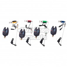 Set 4 Senzori pescuit Avertizori 4 Swingeri Luminosi